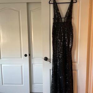 Beautiful gown with tags on